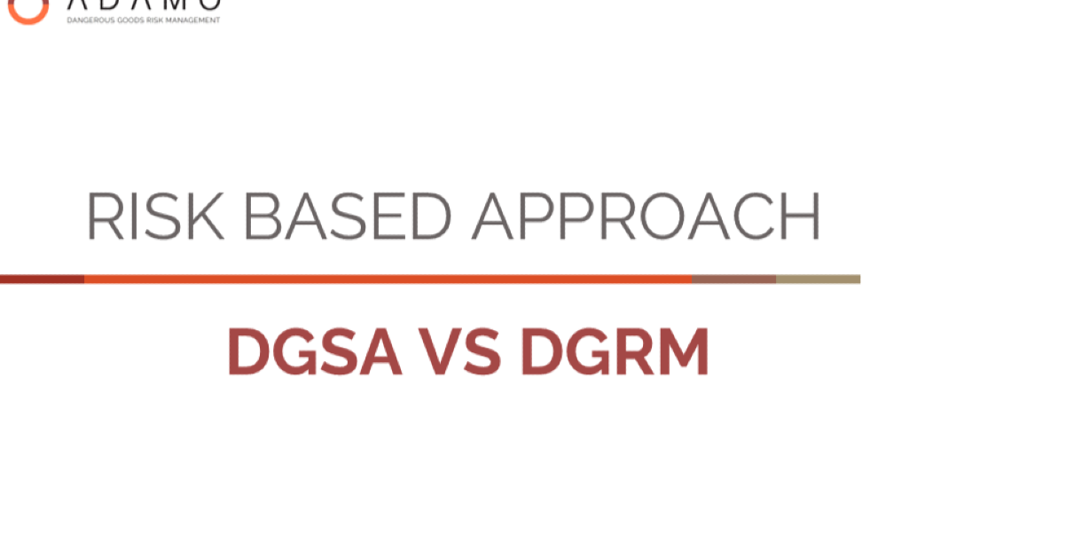 Risk Based Approach